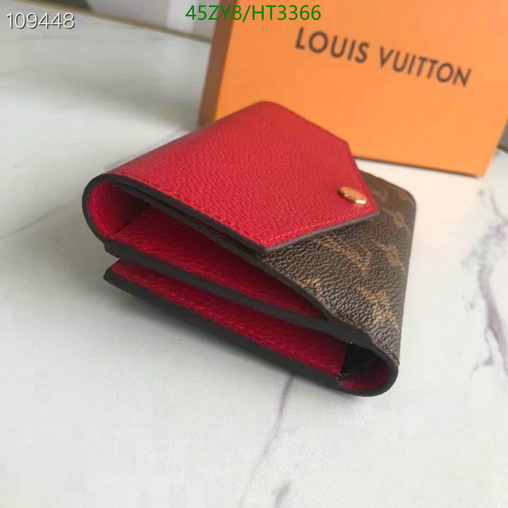 LV Bags-(4A)-Wallet-,Code: HT3366,$ 59USD