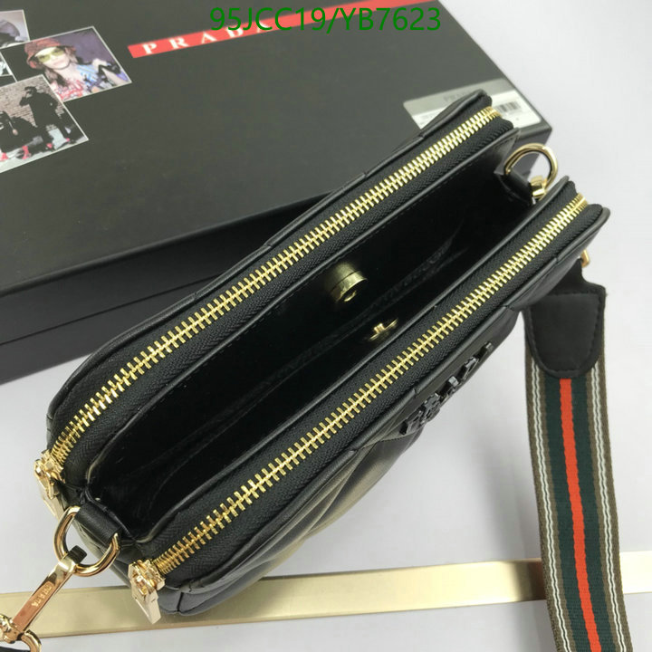 Prada Bag-(4A)-Diagonal-,Code: YB7623,$ 124USD