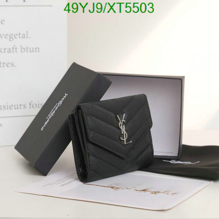 YSL Bag-(4A)-Wallet-,Code: XT5503,$ 64USD