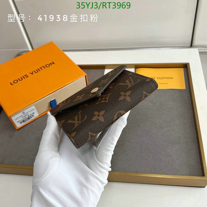 LV Bag-(4A)-Wallet- Cod8: RT3969 $ 46USD