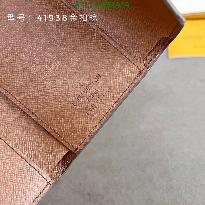 LV Bag-(4A)-Wallet- Cod8: RT3969 $ 46USD