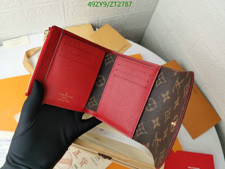 LV Bags-(4A)-Wallet-,Code: ZT2787,$ 64USD
