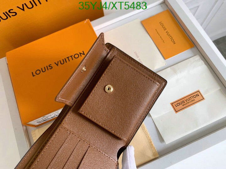 LV Bags-(4A)-Wallet-,Code: XT5483,$ 46USD