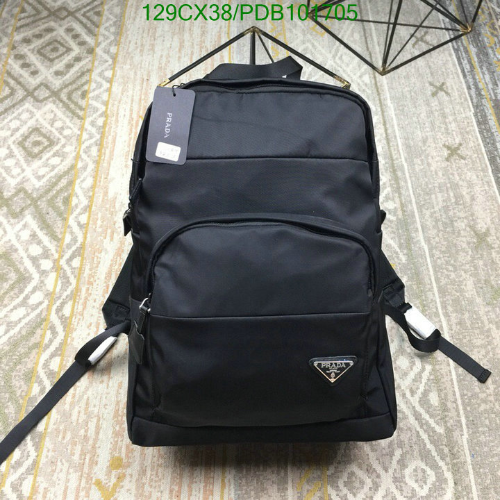 Prada Bag-(4A)-Backpack-,Code: PDB101705,$ 168USD