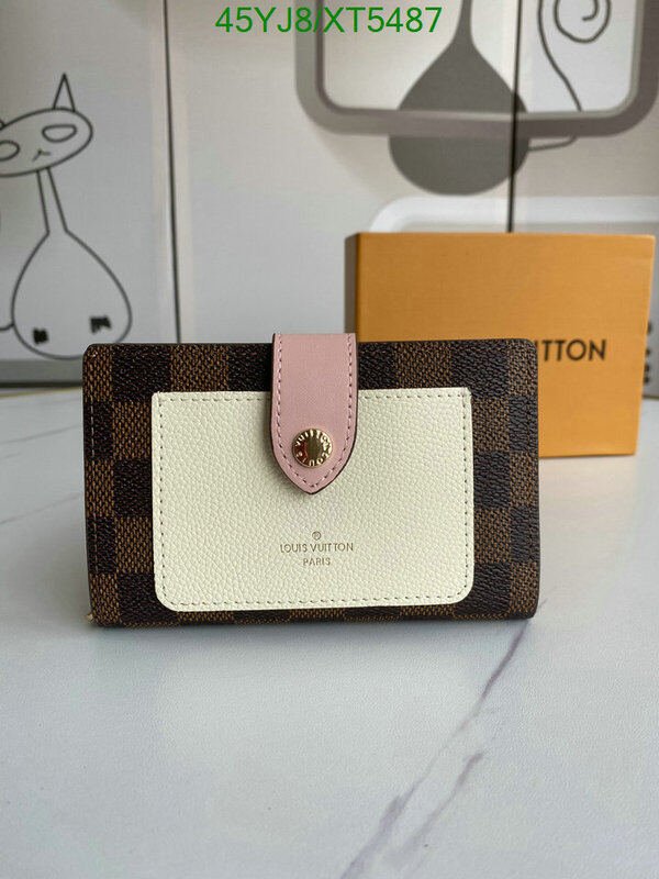 LV Bags-(4A)-Wallet-,Code: XT5487,$ 59USD