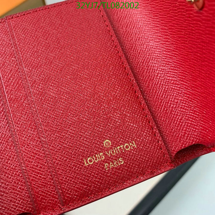 LV Bags-(4A)-Wallet-,Code: TL082002,$ 42USD