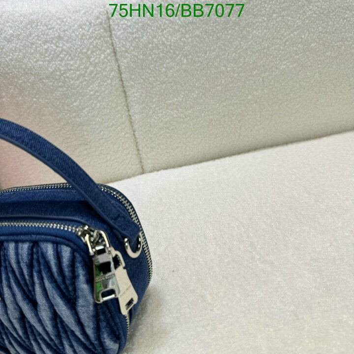 Miu Miu Bag-(4A)-Crossbody- Code: BB7077 $ 98USD