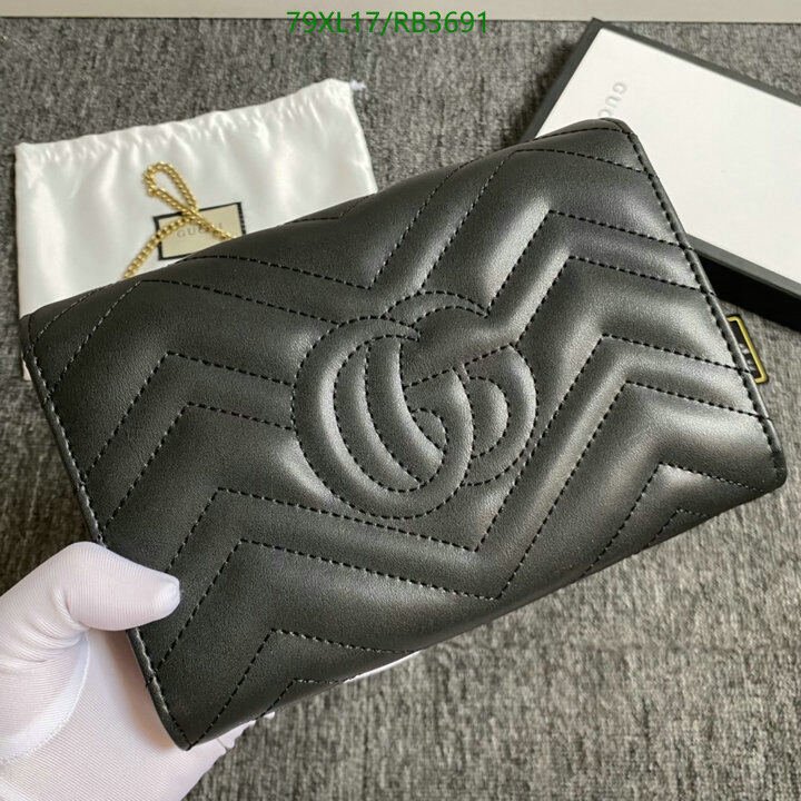 Gucci Bag-(4A)-Diagonal- Code: RB3691 $ 103USD