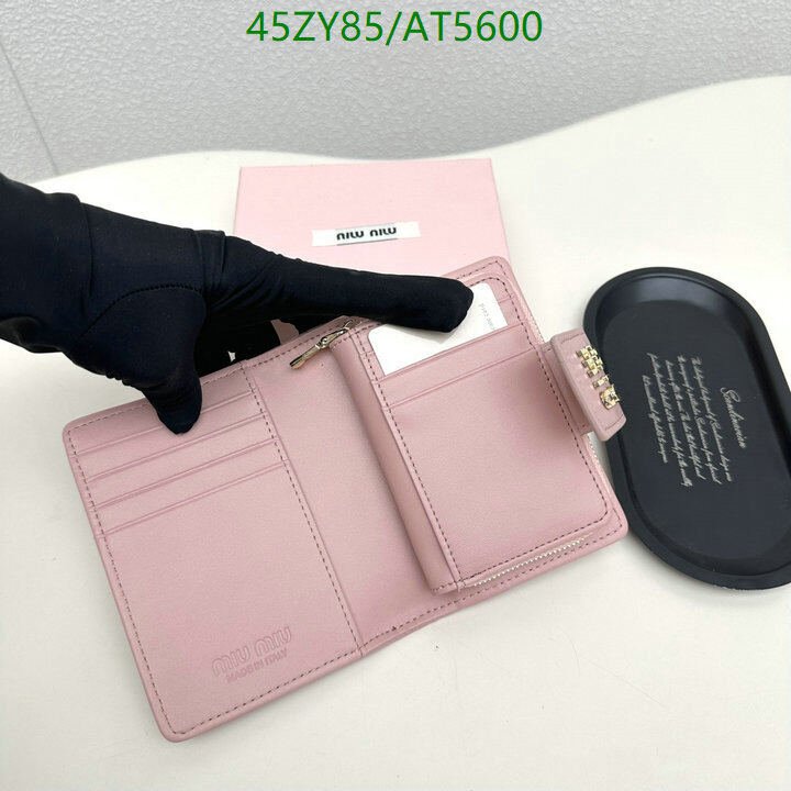Miu Miu Bag-(4A)-Wallet- Code: AT5600 $ 59USD