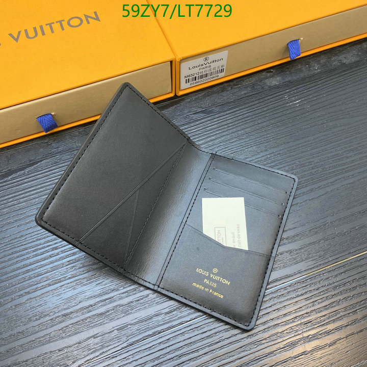 LV Bags-(4A)-Wallet-,Code: LT7729,$ 77USD