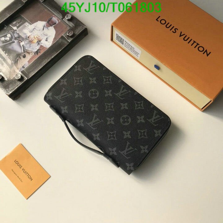 LV Bags-(4A)-Wallet-,Code: T061803,$ 59USD
