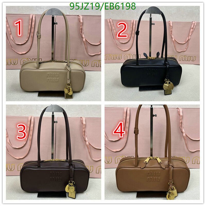 Miu Miu Bag-(4A)-Handbag- Code: EB6198 $ 124USD