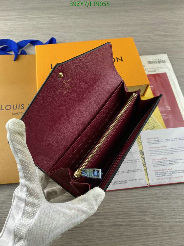 LV Bags-(4A)-Wallet-,Code: LT9055,$ 51USD