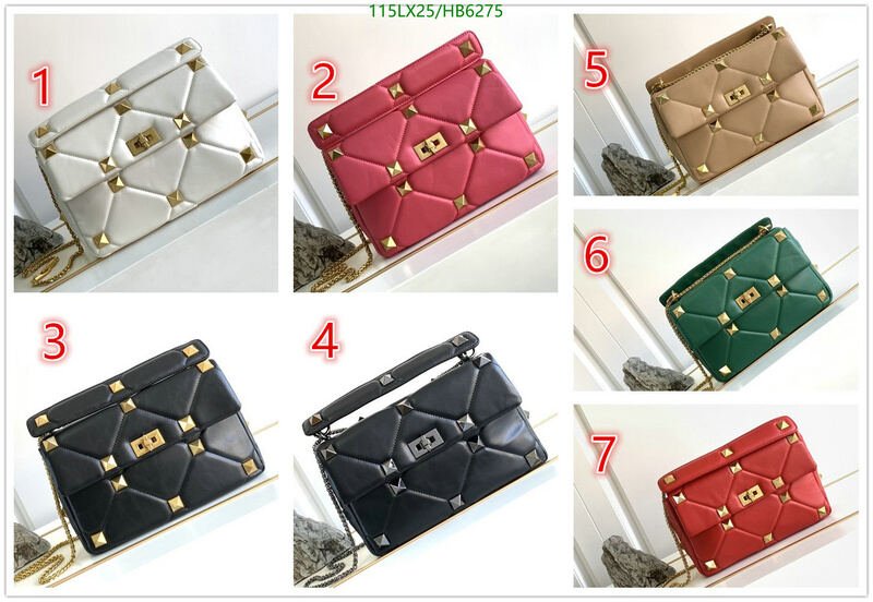 Valentino Bag-(4A)-Roman Stud-,Code: HB6274,$ 137USD
