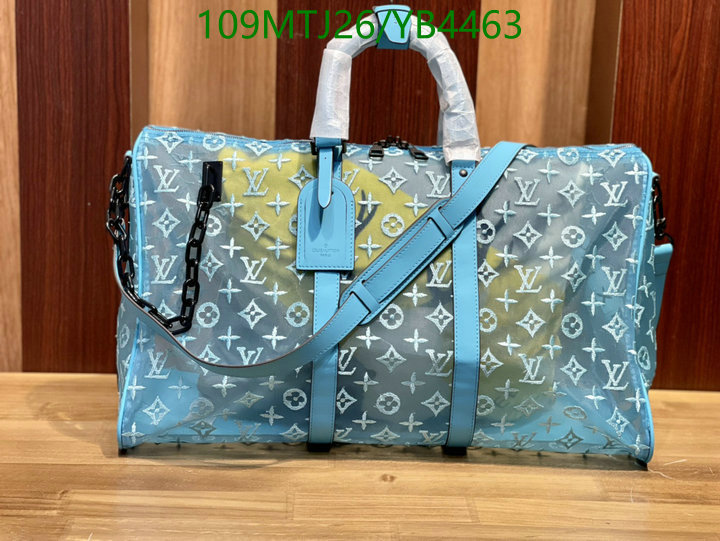 LV Bags-(4A)-Keepall BandouliRe 45-50-,Code: YB4463,$ 142USD