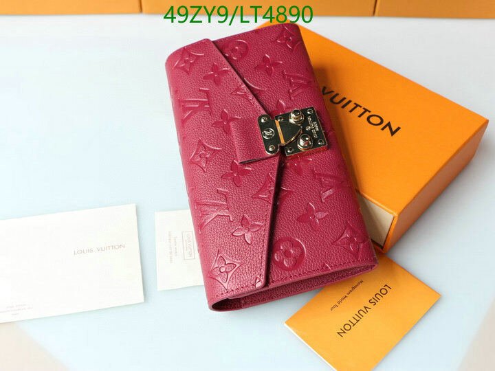 LV Bags-(4A)-Wallet-,Code: LT4890,$ 64USD