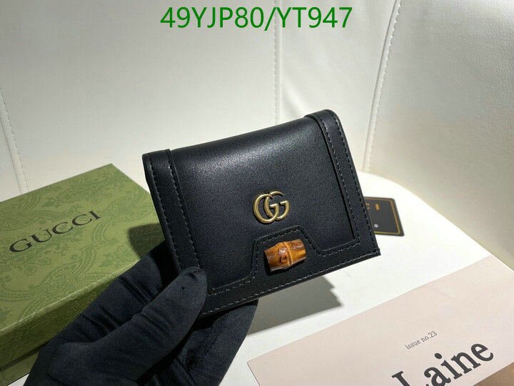 Gucci Bag-(4A)-Wallet-,Code: YT947,$ 64USD