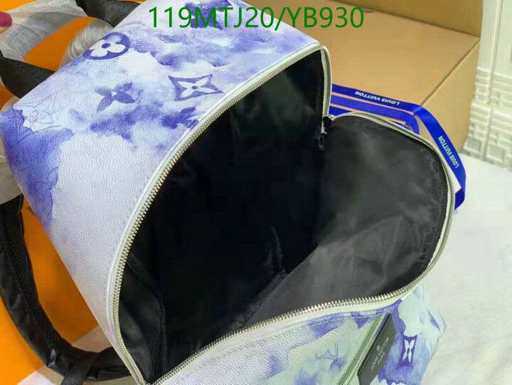 LV Bags-(4A)-Backpack-,Code: YB930,$ 155USD