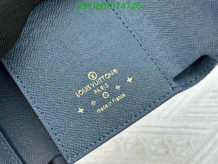 LV Bag-(4A)-Wallet- Code: RT4726 $ 64USD
