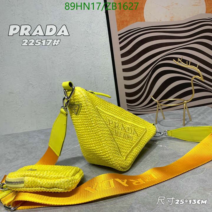 Prada Bag-(4A)-Triangle-,Code: ZB1627,$ 116USD