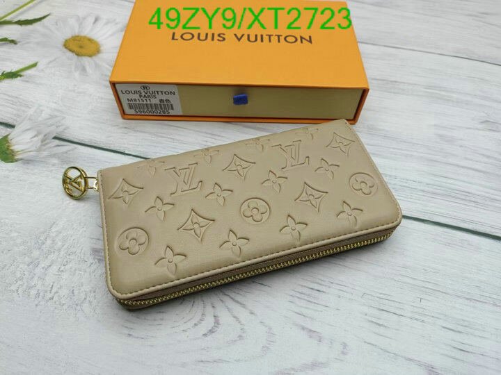 LV Bags-(4A)-Wallet-,Code: XT2723,$ 64USD
