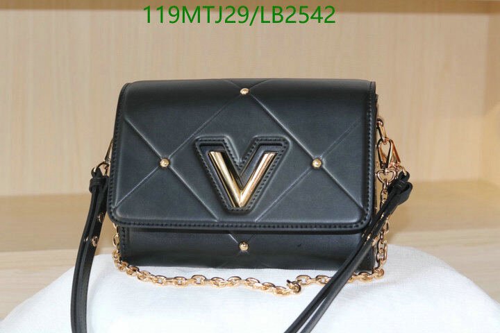 LV Bags-(4A)-Pochette MTis Bag-Twist-,Code: LB2542,$ 155USD