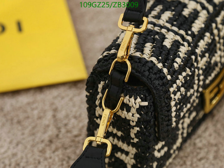 Fendi Bag-(4A)-Baguette- Code: ZB3009 $ 142USD