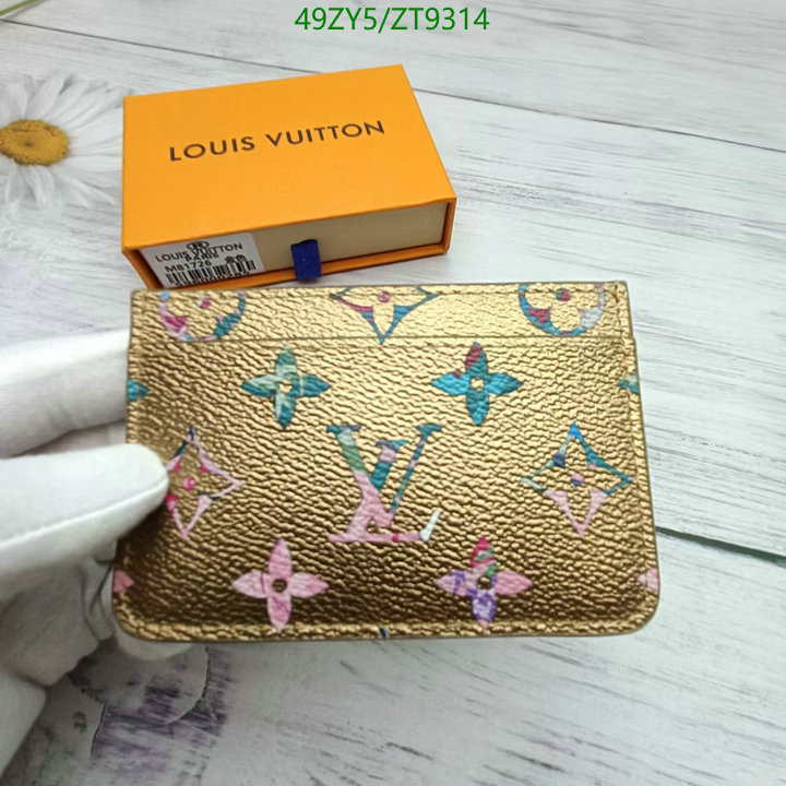 LV Bags-(4A)-Wallet-,Code: ZT9314,$ 64USD