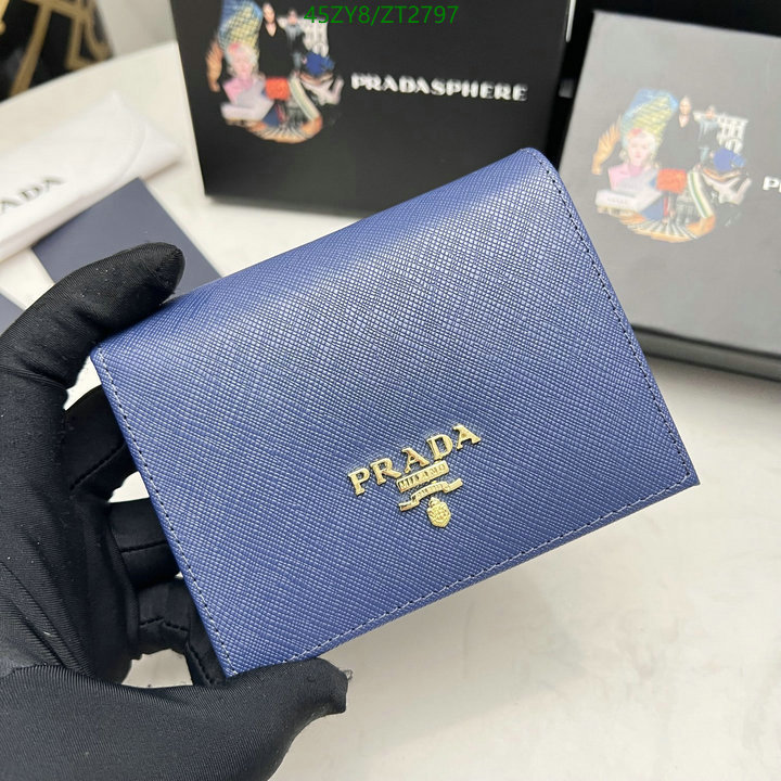 Prada Bag-(4A)-Wallet- Code: ZT2797 $ 59USD