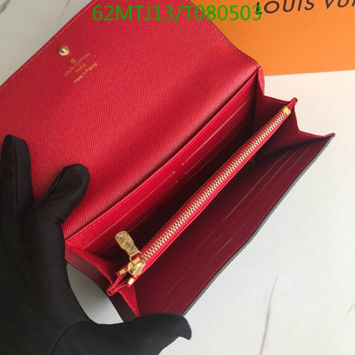LV Bags-(4A)-Wallet-,Code: T080503,$ 81USD
