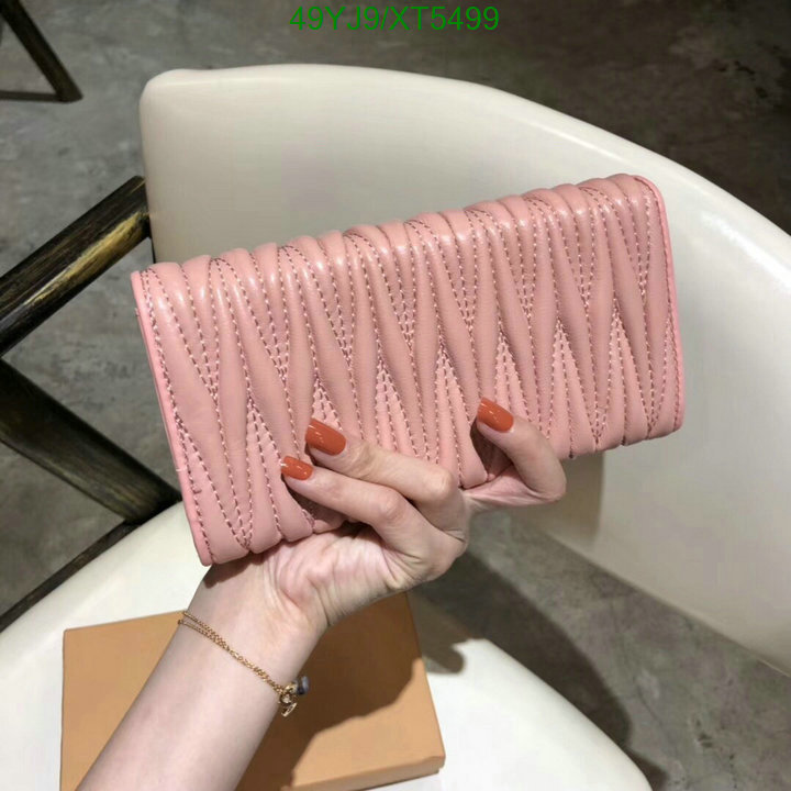 Miu Miu Bag-(4A)-Wallet-,Code: XT5499,$ 64USD