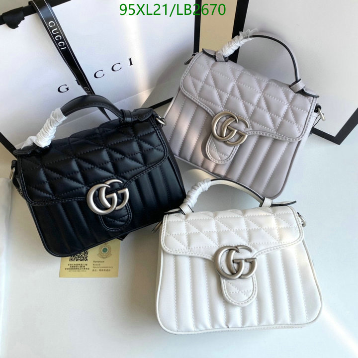 Gucci Bag-(4A)-Marmont,Code: LB2670,$ 124USD