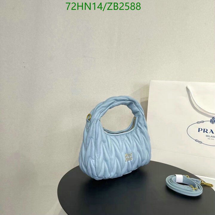 Miu Miu Bag-(4A)-Diagonal-,Code: ZB2588,$ 94USD