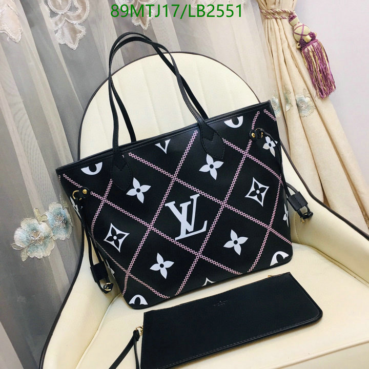 LV Bags-(4A)-Neverfull-,Code: LB2551,$ 116USD