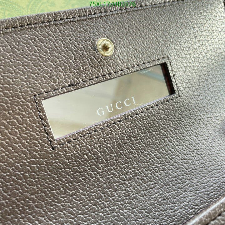 Gucci Bag-(4A)-Diagonal-,Code: HB3576,$ 98USD