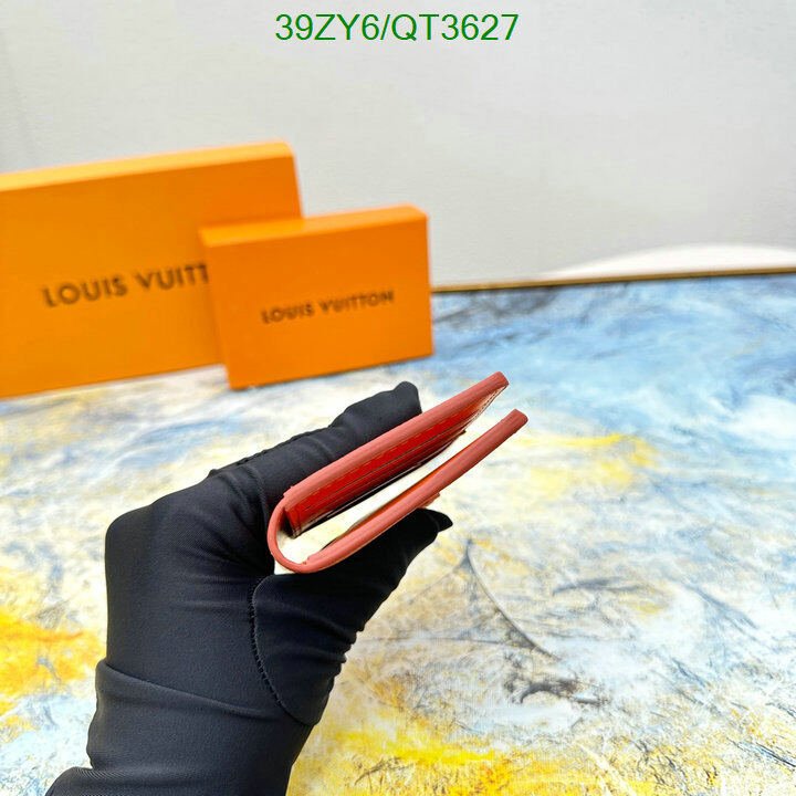 LV Bag-(4A)-Wallet- Code: QT3627 $ 51USD