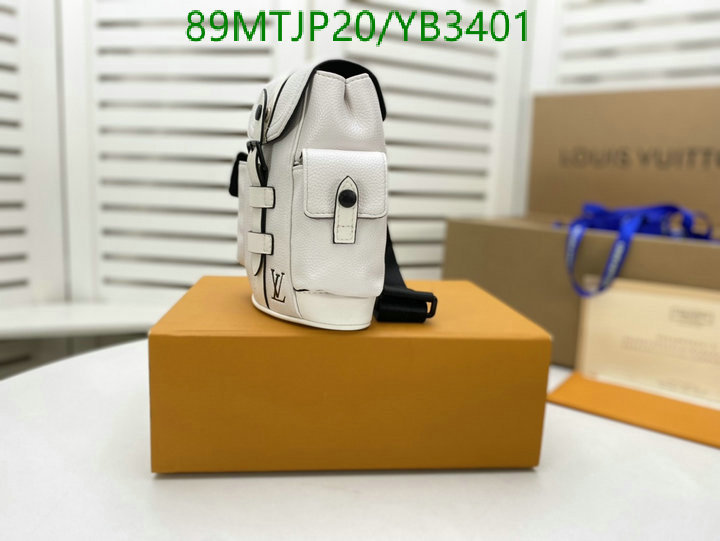 LV Bags-(4A)-Backpack-,Code: YB3401,$ 116USD