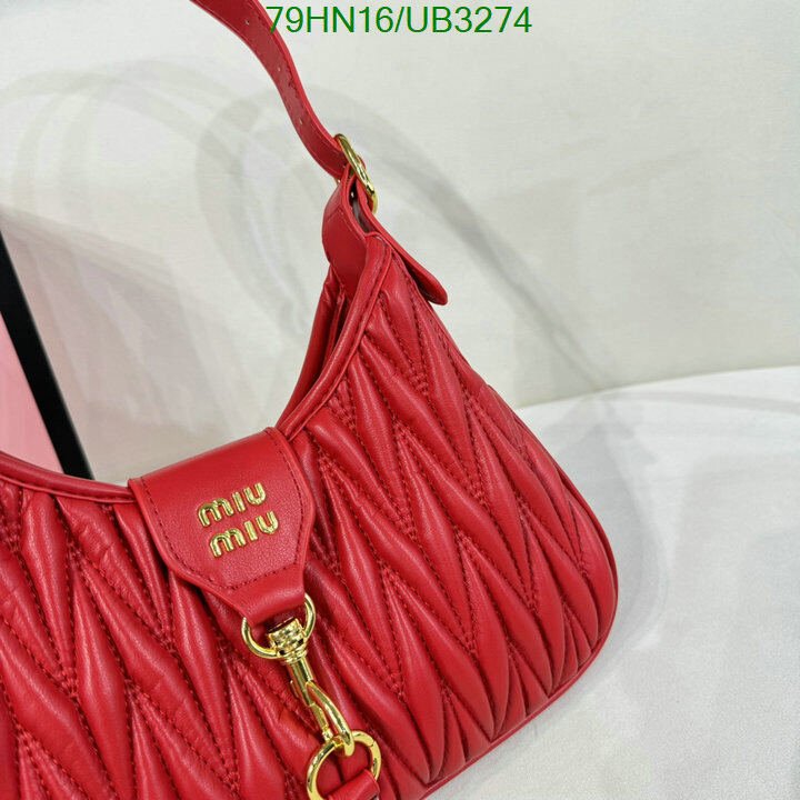 Miu Miu Bag-(4A)-Handbag- Code: UB3274 $ 103USD