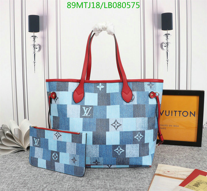LV Bags-(4A)-Neverfull-,Code: LB080575,$ 116USD