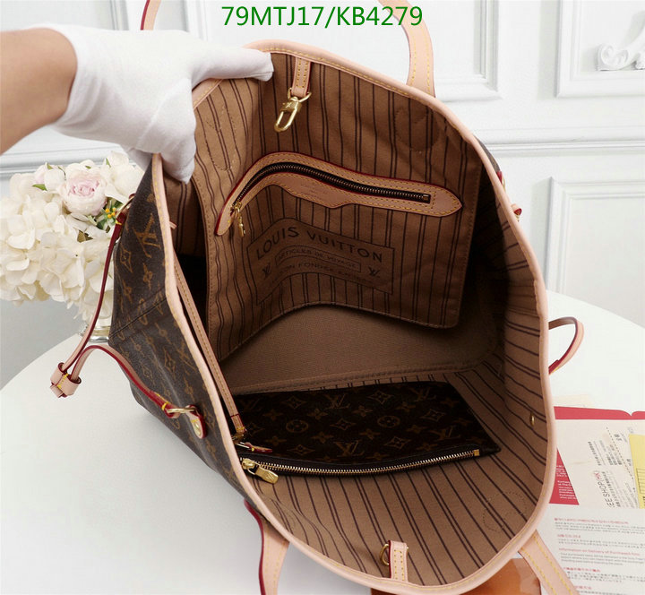 LV Bags-(4A)-Neverfull-,Code: KB4279,$ 103USD