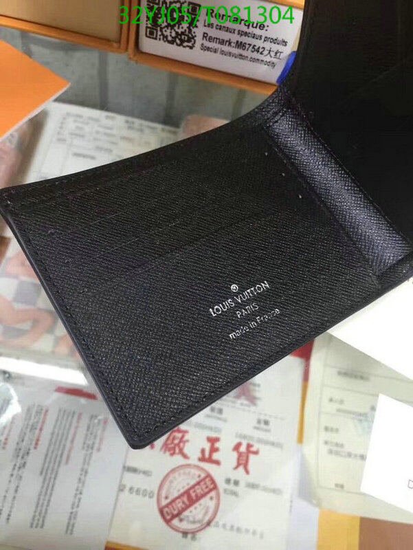 LV Bags-(4A)-Wallet-,Code: T081304,$ 42USD