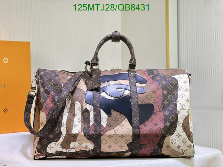 LV Bag-(4A)-Keepall BandouliRe 45-50- Code: QB8431 $ 163USD