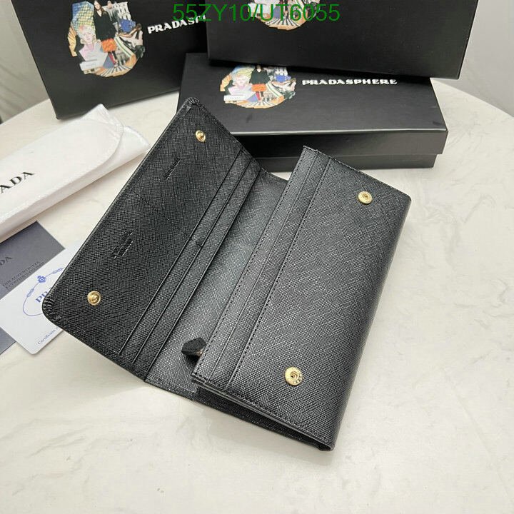 Prada Bag-(4A)-Wallet- Code: UT6055 $ 72USD