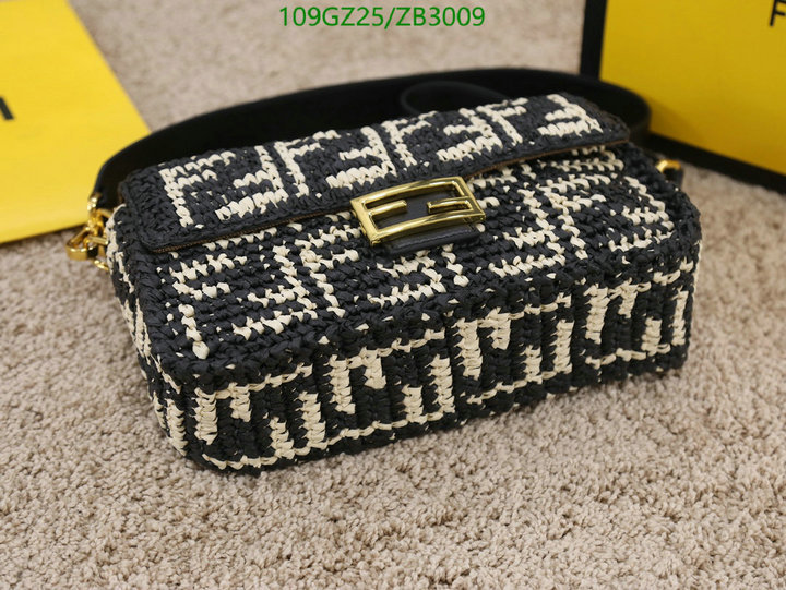 Fendi Bag-(4A)-Baguette- Code: ZB3009 $ 142USD