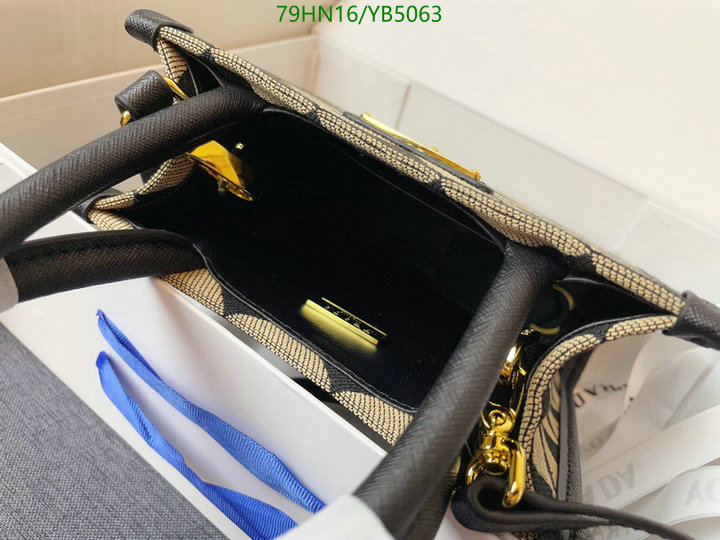 Prada Bag-(4A)-Handbag-,Code: YB5063,$ 103USD