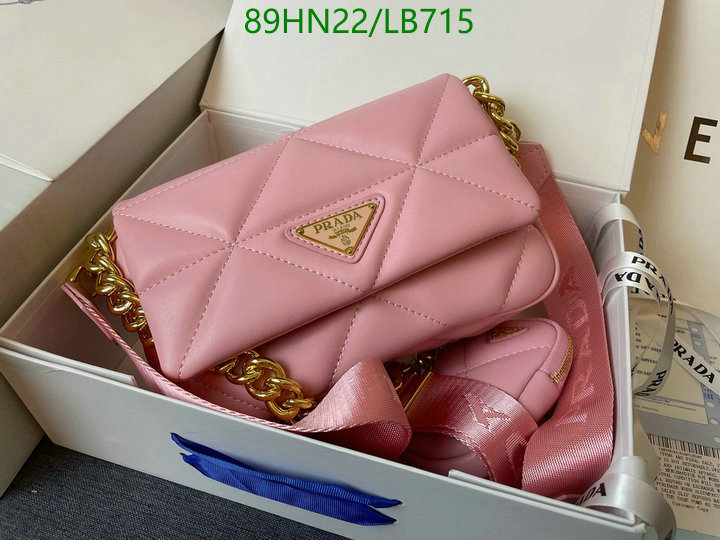 Prada Bag-(4A)-Diagonal- Code: LB715 $ 116USD
