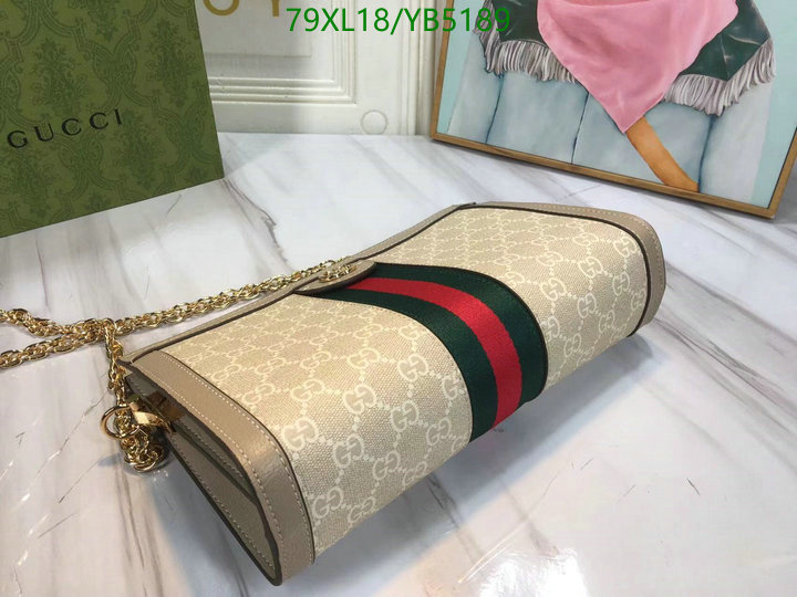 Gucci Bag-(4A)-Ophidia-G,Code: YB5189,$ 103USD