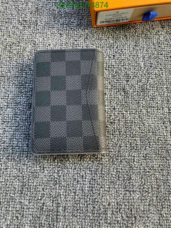 LV Bags-(4A)-Wallet-,Code: LT4874,$ 46USD