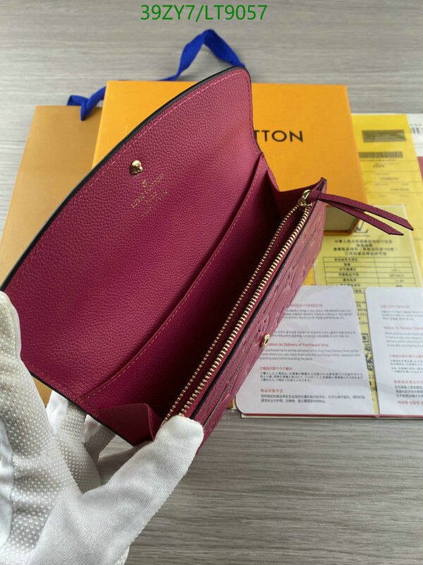 LV Bags-(4A)-Wallet-,Code: LT9057,$ 51USD