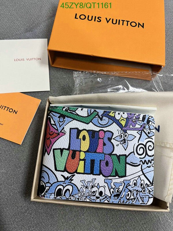 LV Bag-(4A)-Wallet- Code: QT1161 $ 59USD